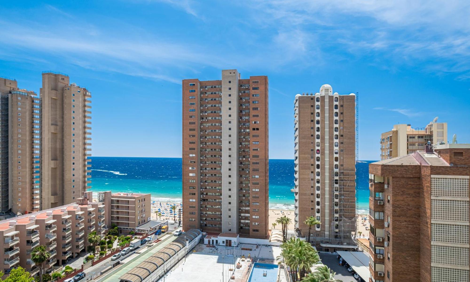 Los Caballos 12-C Levante Beach Benidorm Exterior foto
